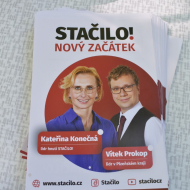 Letáky pro účastníky oslav