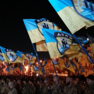 Nechvalně známý fašistický pluk AZOV, který terorizoval obyvatelstvo ukrajinského Donbasu 