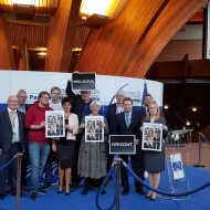 Foto ze zasedání parlamentního shromáždění Rady Evropy ve Strasburgu 10/2018